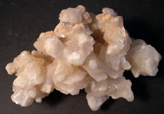 Aragonite Honey Color Santa Eulalia Mine Mexico - Click Image to Close