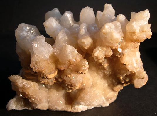 Aragonite Honey Color Santa Eulalia Mine Mexico - Click Image to Close