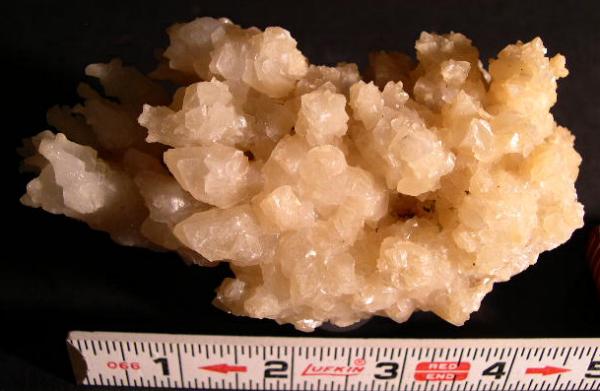 Aragonite Honey Color Santa Eulalia Mine Mexico - Click Image to Close