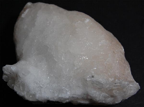 White Selenite Mineral Specimen Fluorescent Mexico - Click Image to Close